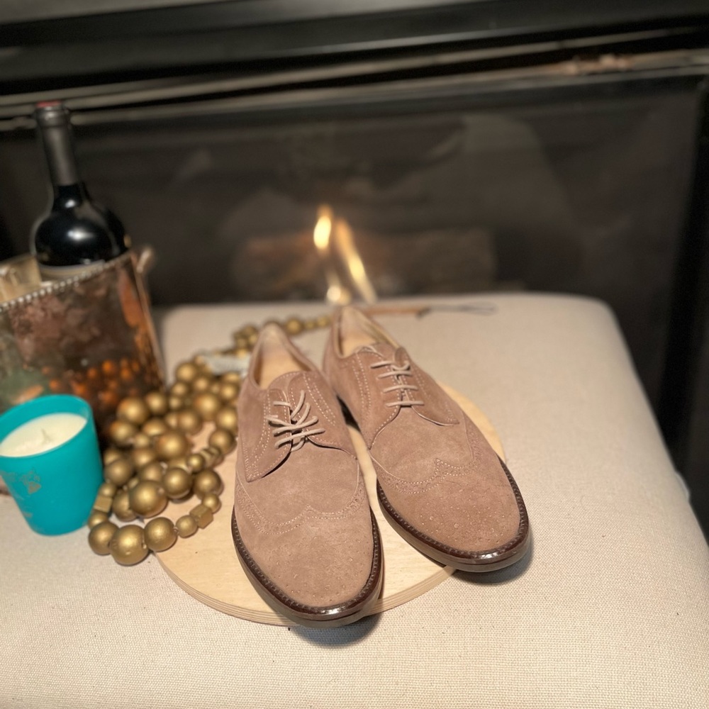 M. Studio | Suede Oxfords